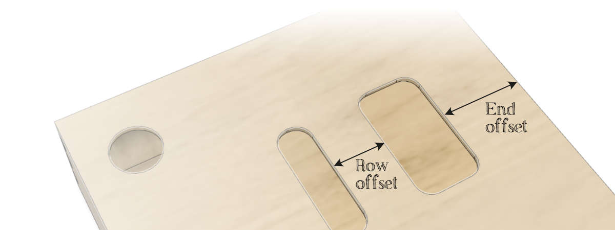 Custom plywood box pickup slots explainer