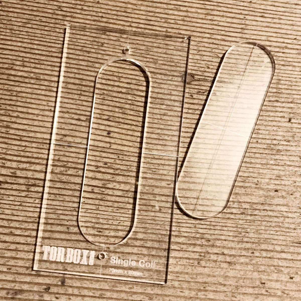 Single Coil Pickup Template